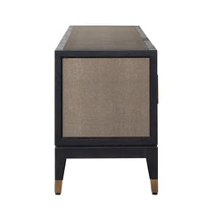 TV cabinet Bloomville 4-doors (Gold) - Richmond Interiors