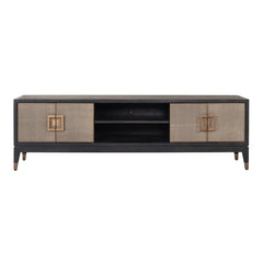 TV cabinet Bloomville 4-doors (Gold) - Richmond Interiors