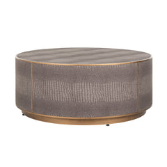 Couchtisch Classio 100Ø  (Brushed Gold) - Richmond Interiors