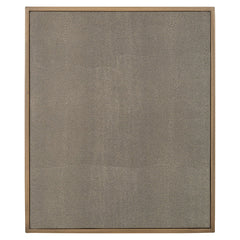 Nightstand Bloomville brass shagreen incl. glass top - Richmond Interiors