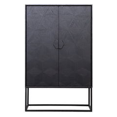 Wandschrank Blax 2-Türen (Black) - Richmond Interiors