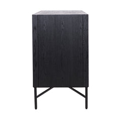 Dressoir Blax 2-schuifdeuren (Black) - Richmond Interiors