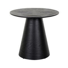 Bijzettafel Blax 585Ø (Black) - Richmond Interiors