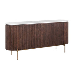 Dressoir Barkley 3-deuren  (Brushed Gold) - Richmond Interiors