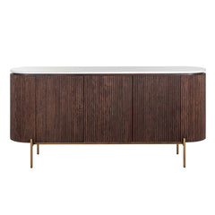 Sideboard Barkley 3-doors (Brushed Gold) - Richmond Interiors