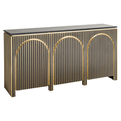 Sideboard Les Arcs brushed gold  - Richmond Interiors