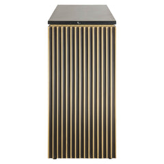 Dressoir Les Arcs 3-deurs (Brushed Gold) - Richmond Interiors