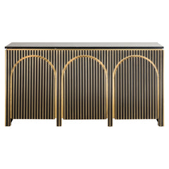 Sideboard Les Arcs brushed gold  - Richmond Interiors
