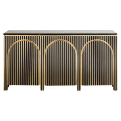 Dressoir Les Arcs 3-deurs (Brushed Gold) - Richmond Interiors