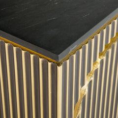 Sideboard Les Arcs brushed gold  - Richmond Interiors