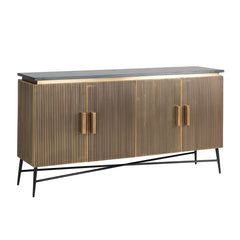 Sideboard Ironville 4-doors (Gold) - Richmond Interiors