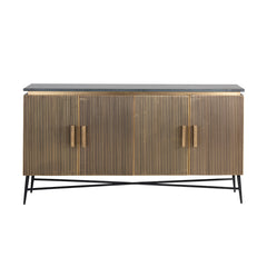 Sideboard Ironville 4-doors (Gold) - Richmond Interiors