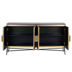 Sideboard Ironville 4-doors (Gold) - Richmond Interiors