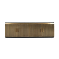 TV-dressoir Ironville 4-deuren (Gold) - Richmond Interiors