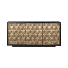 Dressoir Esher 3-deuren (Black) - Richmond Interiors