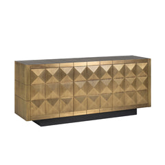 Sideboard Collada 3-Türen (Brushed Gold) - Richmond Interiors