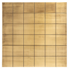 Couchtisch Collada inkl. glasplatte (Brushed Gold) - Richmond Interiors