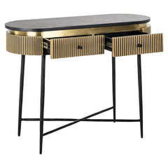 Wandtafel Ironville (Gold) - Richmond Interiors