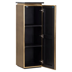 Column Ironville 1-door (Black/gold) - Richmond Interiors