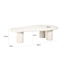 Coffee table Bloomstone 160x80 - Richmond Interiors