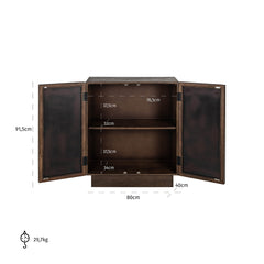 Dressoir Bryant 2-deuren (Brown) - Richmond Interiors