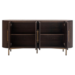 Sideboard Luxor 4-türig (Brown) - Richmond Interiors