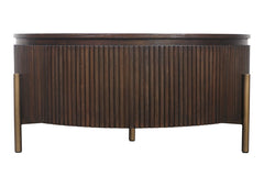 Coffee table Luxor brown 95Ø - Richmond Interiors