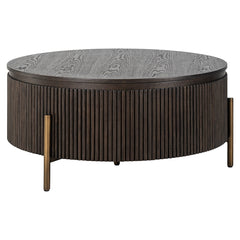 Salontafel Luxor 95Ø (Brown) - Richmond Interiors