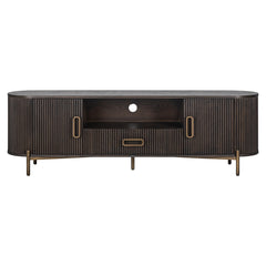 TV cabinet Luxor 2-doors 1-drawer (Brown) - Richmond Interiors