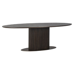 Eettafel Luxor ovaal 235 (Brown) - Richmond Interiors