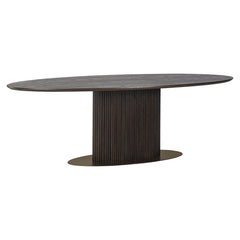 Esstisch Luxor brown oval 300 - Richmond Interiors