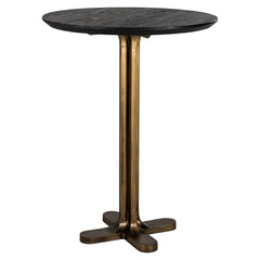 Bartafel Revelin 80 rond (Black/gold) - Richmond Interiors