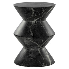 Bijzettafel Bosco faux zwart marmer (Black) - Richmond Interiors