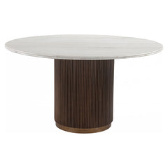 Dining table Mayfield 140Ø (Brown) - Richmond Interiors