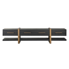 TV-dressoir Cambon 3-laden (Dark coffee) - Richmond Interiors