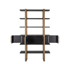 Wandkast Cambon 4-deuren 4-planken (Dark coffee) - Richmond Interiors