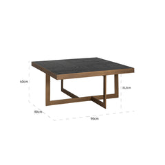 Coffee table Cambon (Dark coffee) - Richmond Interiors