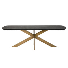 Dining table Cambon 230 danish oval (Dark coffee) - Richmond Interiors