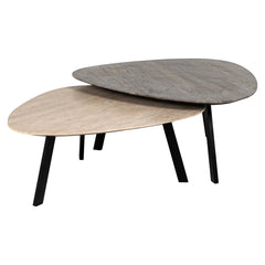 Salontafel Spencer beige (Set of 2) - Richmond Interiors
