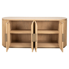 Sideboard Belfort 4-doors (Natural oak) - Richmond Interiors