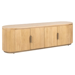 TV cabinet Belfort 4-doors (Natural oak) - Richmond Interiors