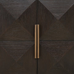 TV cabinet Claremont brown  - Richmond Interiors
