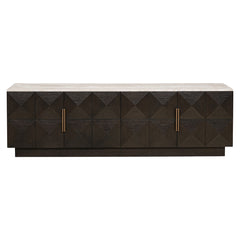 Tv-dressoir Claremont 4-deurs (Brown) - Richmond Interiors