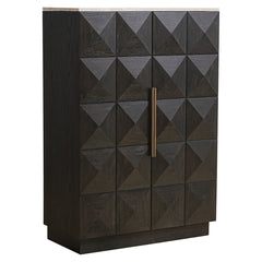 Cabinet Claremont 2-doors (Brown) - Richmond Interiors