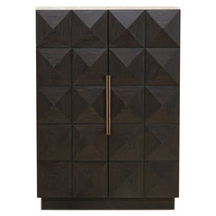 Cabinet Claremont 2-doors (Brown) - Richmond Interiors