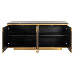Sideboard Finsbury black/gold  - Richmond Interiors