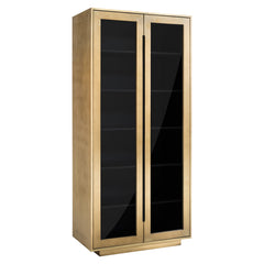 Cabinet Finsbury 2-doors (Black/gold) - Richmond Interiors