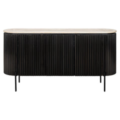 Sideboard Hampton 3-doors (Black) - Richmond Interiors