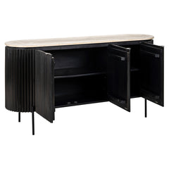 Sideboard Hampton 3-doors (Black) - Richmond Interiors