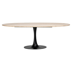 Dining table Hampton oval 230 (Black) - Richmond Interiors